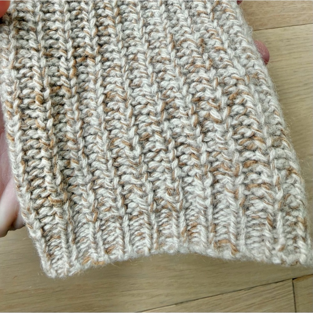 jenni kayne recycled cashmere fisherman sweater - Picture 3 of 5